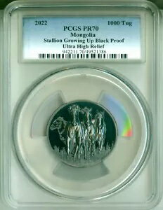 2022 󥴥 2Oz Ag ꥪ Ĺ ֥å ץ롼 Ķ⤭Ħ PCGS PR70