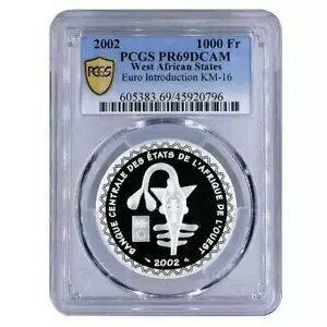 եꥫ 1000 ե 桼Ƴޥ PR69 PCGS  2002
