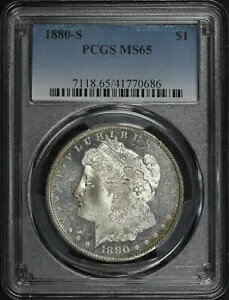 1880-S 륬 ɥ PCGS MS-65 ξ̥å PL