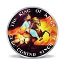 BIS 刻印済み Guru Gobind Singh 999 純銀コイン 100 グラム(3)