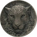 LEOPARD Big Five 1 オンス銀貨 1000 フラン コートジボワール 2023