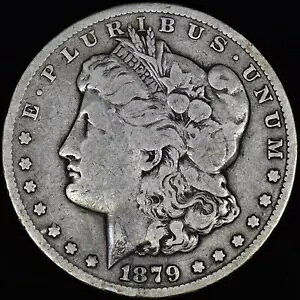 1879-CC $1 モーガン シルバー ドル ? VF 非常に上質 ? コイン カーソンシティ A ?信頼できる?