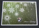 2012 マン島クリスマスカラー 50p コインエンジェルカード