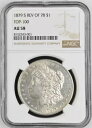 1879 S Rev Of 78 モーガン シルバー ダラー $1 トップ 100 NGC AU58 8152243-001