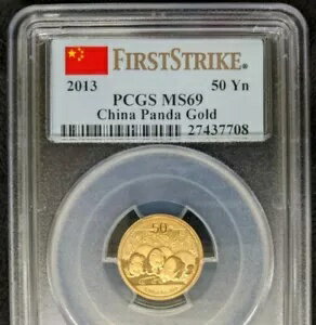 2013 1/10oz ゴールド チャイニーズ パ