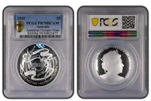 2020 С ץ롼 $5 ȥꥢ ԥå  ե ȥå PCGS PR70DCAM COA #4