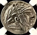 希少な古代インド・ギリシャ/バトリアン・テトラドラクマ銀貨 12.38G C.300 BC (35)