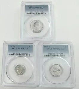1977 S ץ롼 å PCGS 졼 PF 70 ǥ ᥪ ̤ή 3  å