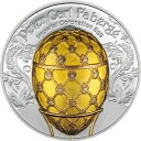 IMPERIAL CORONATION EGG 2 オンス銀貨 1000 トグロッグ モンゴル 2024