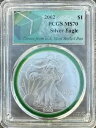 2002 シルバー イーグル $ PCGS MS70 モンスター ボックス ホルダー