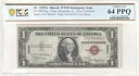 神父様2300 1935A $1 ハワイ第二次世界大戦緊急発行シルバー証明書。 PCGS 64 PPQ