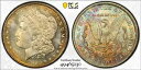 1880-S モーガン シルバー ダラー PCGS MS-65 - モンスター トーン レインボー リバース トーニング