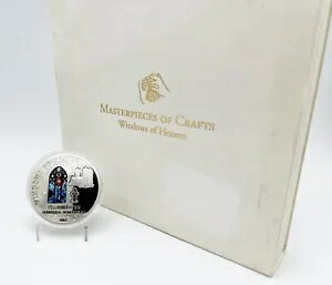 クック諸島 2014 10$ ウィンドウズ オブ ヘブン ワシントン ムーン隕石銀貨