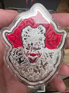 2023 バルバドス ペニーワイズ 5オンス シルバー プルーフ状形状コイン