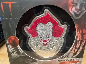 WORLD RESOURCE【KING店】の2023 バルバドス ペニーワイズ 5オンス シルバー プルーフ状形状コイン｜アングル3