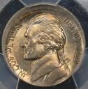 1939 5C ジェファーソン ニッケル 1940 年の PCGS MS65 ブロードストラック エラー UNC MS FS の反転