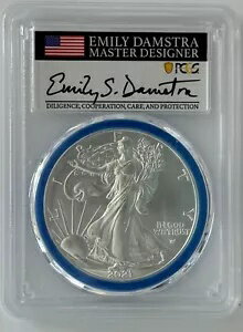 2021 PCGS MS70 シルバー イーグル T-2 フ