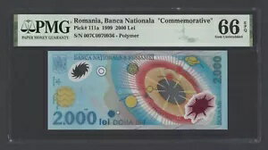 ルーマニア - 2000 レイ 1999 P111a「記念」未使用 グレード66