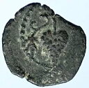 ヘロデ アルケラウス 聖書エルサレム ユダヤ人古い古代ギリシャのコイン ブドウ i107053