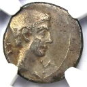 Lycia Masicytes Augustus AR Drachm Lycian Coin 紀元前 27 年 - 紀元後 14 年 - NGC VF