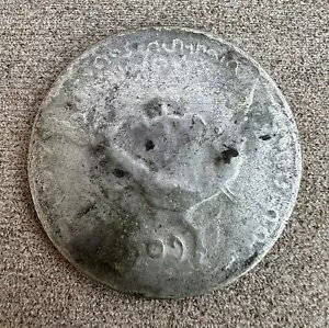 希少なフランス保護領カンボジア銀アミュレット コイン-M407 (1835-1904)