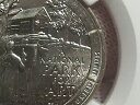 NGC エラー MS64 コイン: 2020-D ウィアー農場地区。欠陥のあるプランシェ Rev @ 3:00