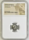 ローマ共和国 AR クイナリウス c. 81 BC 匿名 NGC F 鮮やかで明るいコイン