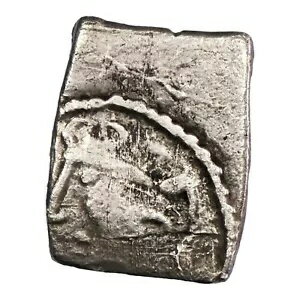 ガリアのルテーン コイン ドラクマ 馬と銀の花付き 紀元前 1 世紀 LT.3571