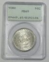 1936 ヨーク郡 ME 300 周年記念シルバー コメム ハーフダラー PCGS MS 65