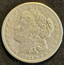 1921-S $1 モルガン シルバー ダラー - 流通限定 - スーパー ナイス コイン
