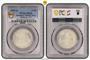  С 3 饤ҥޥ륯 1929 A ǥå PCGS MS65 餷֤Υ饤ץĥ-