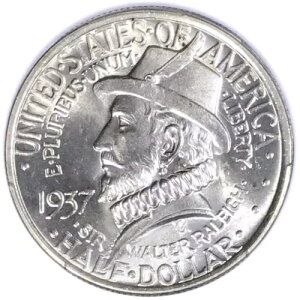 1937年 ロアノーク植民地化350周年記念 ハーフダラー MS65 PCGS