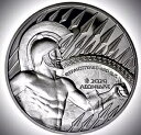 ギリシャ - 10 ユーロ 2020 プルーフ サーモピュライ レオニダス スパルタ