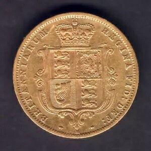 オーストラリア。 1886 メルボルン - ハーフ ソブリン.. トレース ラスター - aVF.. 希少(3)