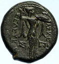 セレウコス I ニカトール 300BC 本物の古代セレウキッド ギリシャ コイン ATHENA i102692