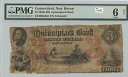旧式 $3 Quinnipiack Bank New Haven, CT (#1286) CT300G24c PMG 6 ネット。レア
