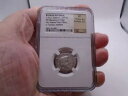 ローマ共和国サビヌス デナリウス 紀元前 89 年 NGC エクストラ ファイン Rev. ローマン シールズ