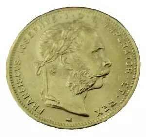 オーストリア 1892 ゴールド 8 フロリ