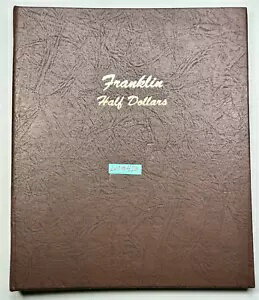完全なフランクリン シルバー ハーフダラー 35 コイン セット PDS 1948-1963 ダンスコ アルバム #450(3)