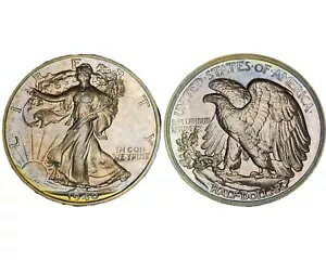 PR65 1940 プルーフ ウォーキング リバティ ハーフダラー トーン -PCGS Trueview(3)