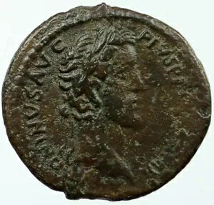 アントニヌス ピウス 本物の古代ローマのコイン ANTIOCH PISIDIA メンズ MOON GOD i117928