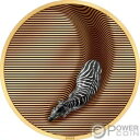 ZEBRA 自然迷彩金メッキ 5 オンス銀貨 20$ パラオ 2023