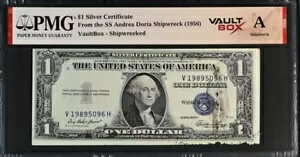 1935E シルバー証明書 $1 ボルトボックス難破 SS アンドレア ドリア *グレード A*