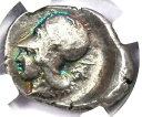 アカルナニア ルーカス AR ステーター 300 BC ペガサスおよびアテナ コイン - 認定 NGC Ch VF