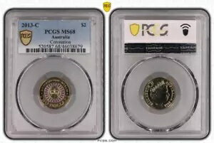 ȥꥢ 2013 ѡץ ͡ $2  C ߥȥޡ PCGS MS68 #8679