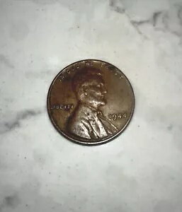 1944 小麦ペニー (ミントマークなし) (縁に L が付いています) コレクターズアイテム(3)