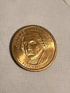 レア 2007 P 大統領ドル硬貨 初代 ジョージ ワシントン大統領 ポジション A