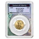 プレセール - 2025 $10 1/4 オンス アメリカン ゴールド イーグル PCGS MS70 FS 自由の女神 ...