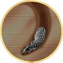 ZEBRA 自然迷彩金メッキ 5 オンス銀貨 20$ パラオ 2023