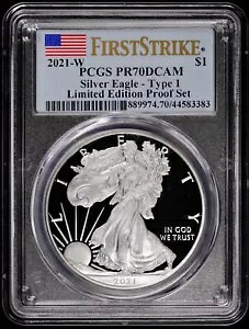 2021 W プルーフ アメリカン シルバー